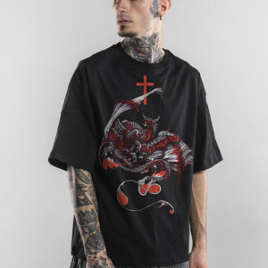 Tricou Dragon cu cruce